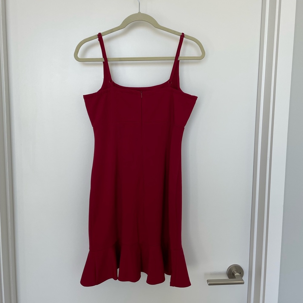 Red Mini Dress - Picture 5 of 5